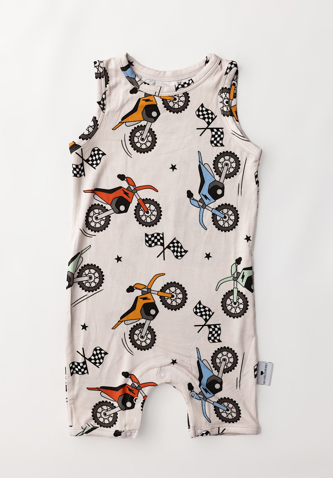 Kash Dirtbike Shorty Romper