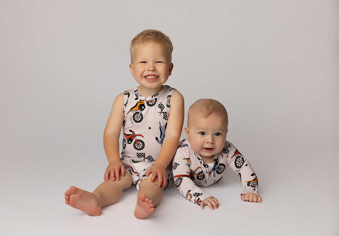 Kash Dirtbike Shorty Romper
