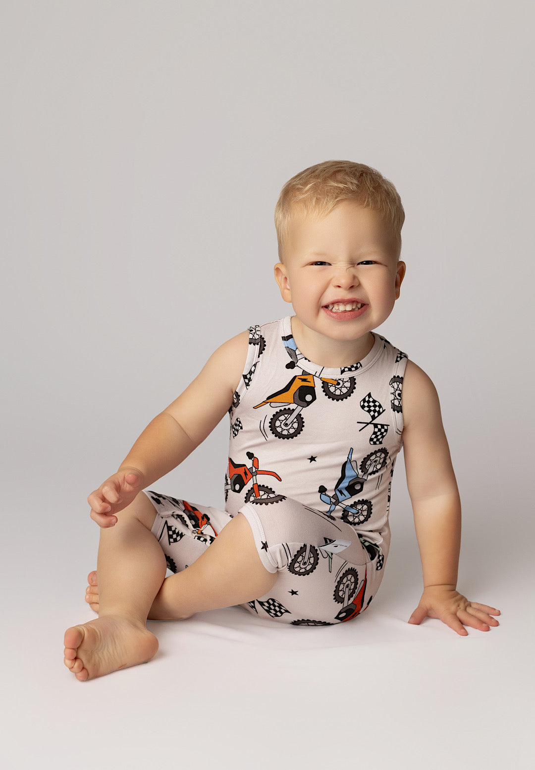Kash Dirtbike Shorty Romper